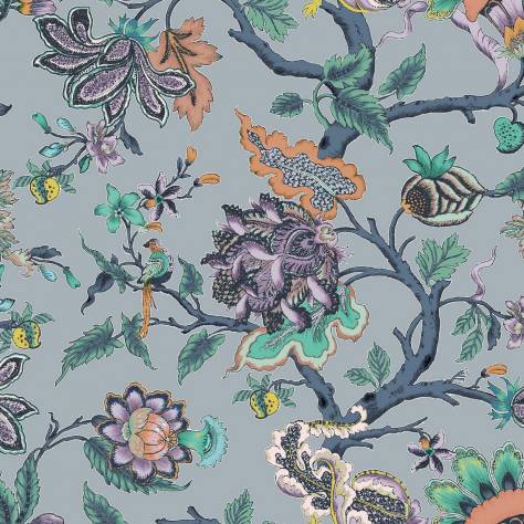 Voyage Maison Ikon Wallpapers Adhira Wallpaper - Sapphire - WA21009