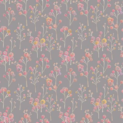 Voyage Maison Katsura Wallpapers Ichiyo Blossom Wallpaper - Mulberry - ICHIYO-BLOSSOM-MULBERRY