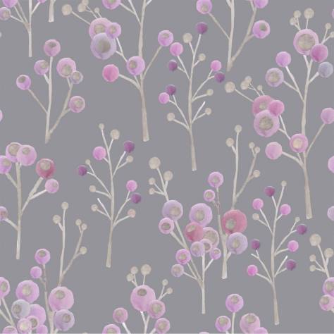 Voyage Maison Katsura Wallpapers Ichiyo Blossom Wallpaper - Violet - ICHIYO-BLOSSOM-VIOLET