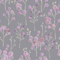 Ichiyo Blossom Wallpaper - Violet
