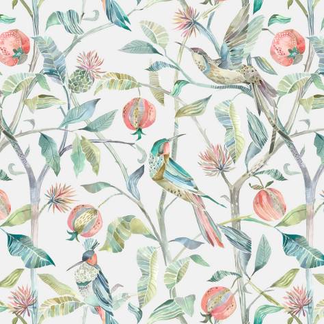 Voyage Maison Tiverton Wallpapers Colyford Wallpaper - Pomegranate - COLYFORD-WALLPAPER-POMEGRANATE