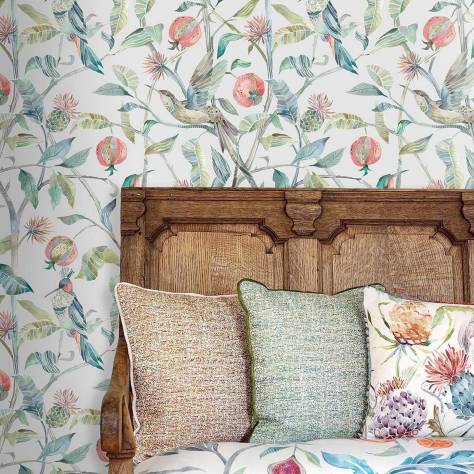 Voyage Maison Tiverton Wallpapers Colyford Wallpaper - Skylark - COLYFORD-WALLPAPER-SKYLARK