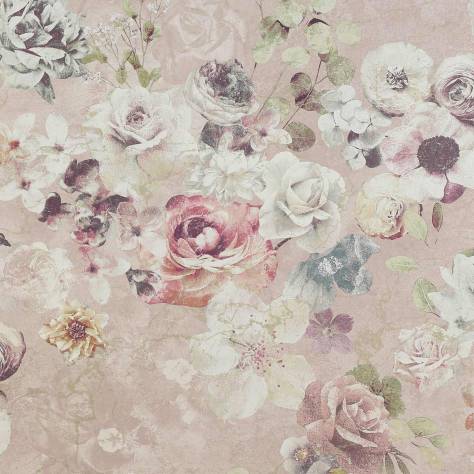 Jane Churchill Atmosphere VI Wallpapers Marble Rose Wallpaper - Pink - J8004-03