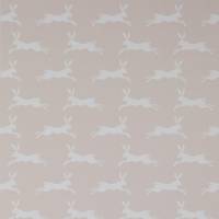 March Hare Wallpaper - Soft Pink
