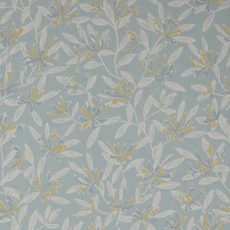 Jane Churchill Rowan Wallpapers Nerissa Wallpaper - Aqua - J174W-01-p