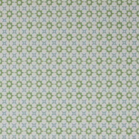 Jane Churchill Rowan Wallpapers Tassi Wallpaper - Green - J175W-01-p