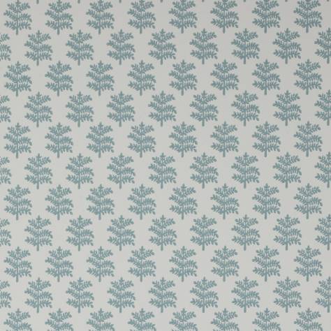 Jane Churchill Rowan Wallpapers Rowan Wallpaper - Soft Blue - J179W-07-p