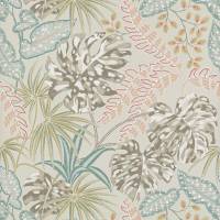 Rousseau Wallpaper - Taupe/Pink