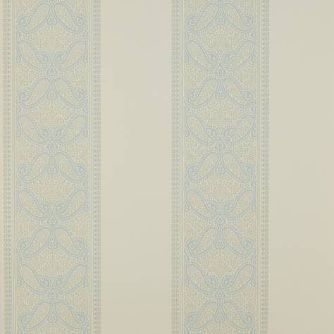 Colefax & Fowler  Mallory Stripes Wallpapers Verney Stripe Wallpaper - Old Blue - 07186-04