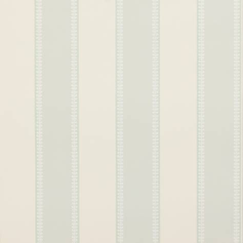 Colefax & Fowler  Mallory Stripes Wallpapers Hume Stripe Wallpaper - Aqua - 07189-01