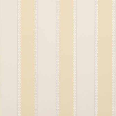 Colefax & Fowler  Mallory Stripes Wallpapers Hume Stripe Wallpaper - Yellow - 07189-03