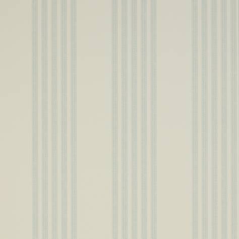 Colefax & Fowler  Mallory Stripes Wallpapers Jude Stripe Wallpaper - Aqua - 07191-02