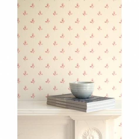 Colefax & Fowler  Small Design II Wallpapers Sudbury Park Wallpaper - Pink - 07986/02