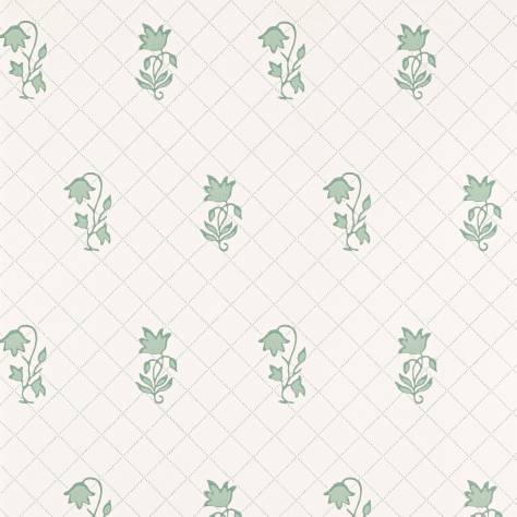 Colefax & Fowler  Small Design II Wallpapers Berkeley Sprig Wallpaper - Forest Green - W7010-03