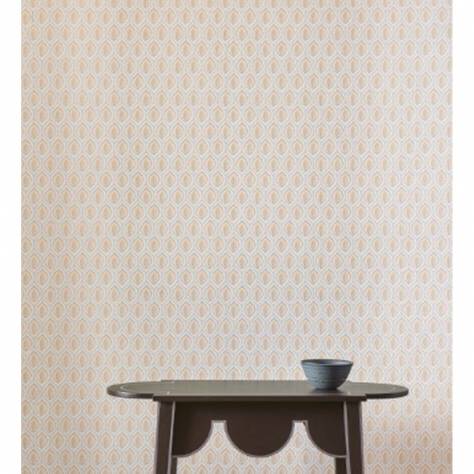 Colefax & Fowler  Small Design II Wallpapers Carrick Wallpaper - Aqua - W7011-02
