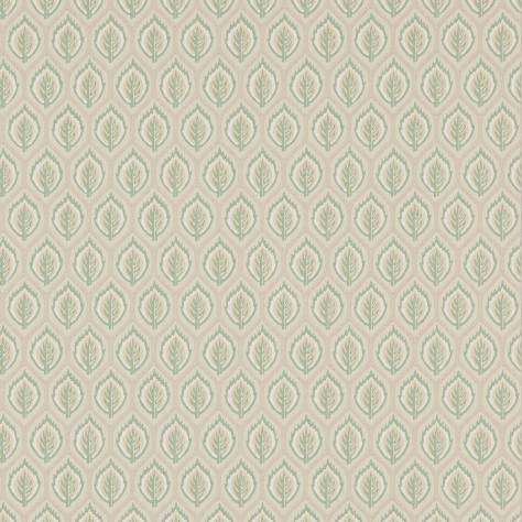 Colefax & Fowler  Small Design II Wallpapers Carrick Wallpaper - Green - W7011-05