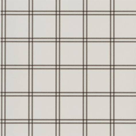 Ralph Lauren Signature Loft Papers Wallpapers Shipley Windowpane Wallpaper - Chocolate - PRL5001/03
