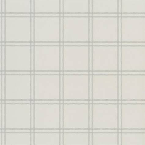 Ralph Lauren Signature Loft Papers Wallpapers Shipley Windowpane Wallpaper - Light Grey - PRL5001/05