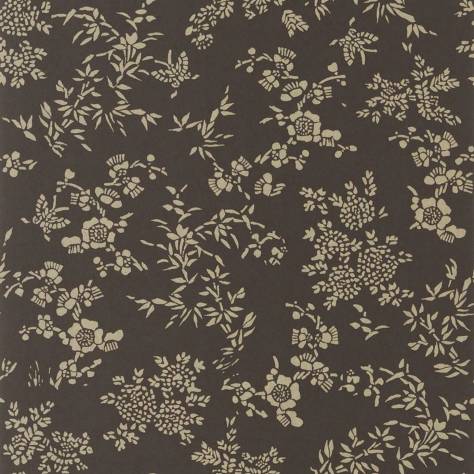 Ralph Lauren Signature Loft Papers Wallpapers Teabowl Calico Wallpaper - Chocolate - PRL5006/05