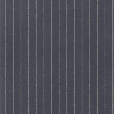 Ralph Lauren Signature Loft Papers Wallpapers Langford Chalk Stripe Wallpaper - Navy - PRL5009/02