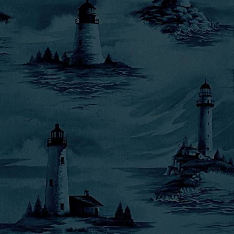Ralph Lauren Signature Islesboro Wallpapers Pemaquid Wallpaper - Midnight - PRL5022/04