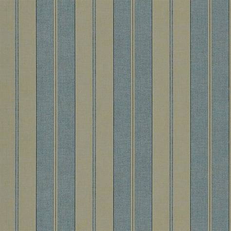 Ralph Lauren Signature Islesboro Wallpapers Seaworthy Stripe Wallpaper - Vintage Blue - PRL5028/02
