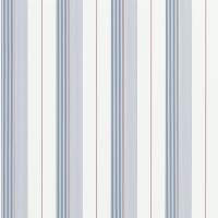 Aiden Stripe Wallpaper - Navy / Red / White