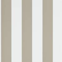 Spalding Stripe Wallpaper - Sand / White