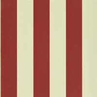 Spalding Stripe Wallpaper - Red / Sand