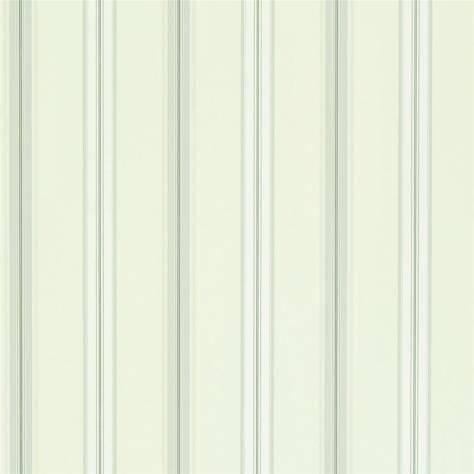Ralph Lauren Signature Stripe Library Wallpapers Dunston Stripe Wallpaper - Platinum - PRL054/02