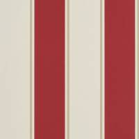 Mapleton Stripe Wallpaper - Vermilion