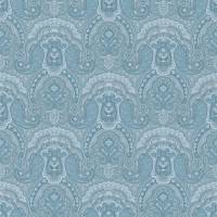 Crayford Paisley Wallpaper - Light Blue