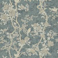 Marlowe Floral Wallpaper - Slate
