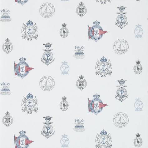 Ralph Lauren Signature Papers IV Wallpapers Rowthorne Crest Wallpaper - Captain - PRL032/01