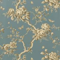 Ashfield Floral Wallpaper - Tourmaline