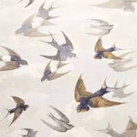 Chimney Swallows Wallpaper - Dawn