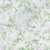 Exotisme Wallpaper - Vert Buis