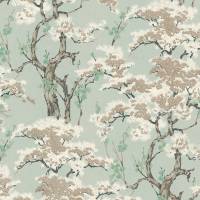 Harewood Wallpaper - Seafoam Green