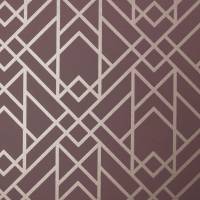 Metro Wallpaper - Cassis Purple