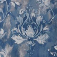 Ornamenta Wallpaper - Indigo Blue