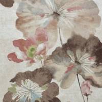 Water Lilies Wallpaper - Caramel Cream
