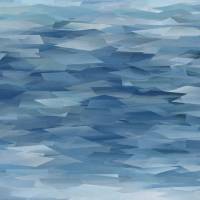 Prism Wallpaper - Blue Dusk