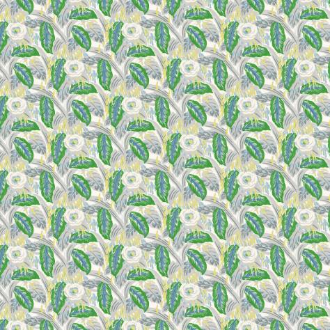 Linwood Fabrics Linwood Wallpapers Les Fauves Wallpaper - Emerald - LW086/001