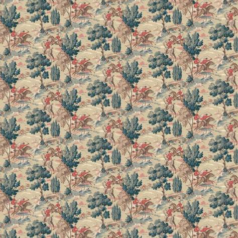 Linwood Fabrics Linwood Wallpapers Tally Ho! Wallpaper - Sage - LW023/006