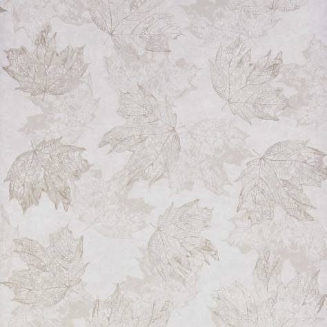 Osborne & Little Folium Wallpapers Sycamore Wallpaper - Stone / Pale Gold - W7336-04