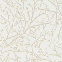 Twiggy Wallpaper - Ivory / Stone / Gold
