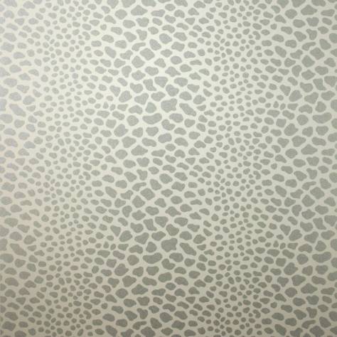 Osborne & Little Argentario Wallpapers Panthera Wallpaper - Pale Linen / Silver - W6306-02