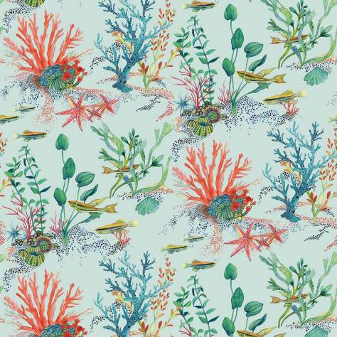 Osborne & Little Lamorran Wallcoverings Coralline Wallpaper - 02 - W7682-02