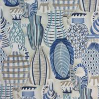 Collioure Wallpaper - Blue / Beige