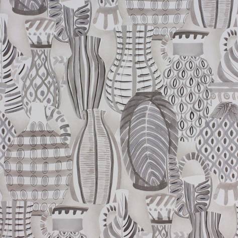 Nina Campbell Les Reves Wallpapers Collioure Wallpaper - Grey / Taupe - NCW4300-05